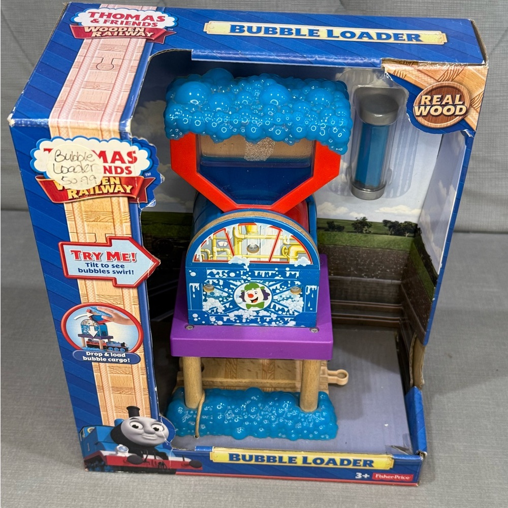 NEW Thomas & Friends Bubble wood Loader with Blue and Red Accents
